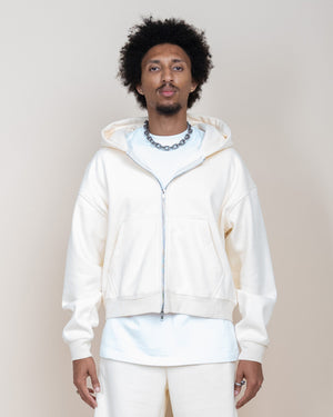 EPTM Perfect Zip up Hoodie - Cream