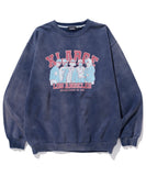 XLarge Est 1991 Bleached Crewneck Sweatshirt - Navy