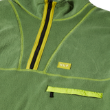 HUF Elysian Quarter Zip Fleece - Avocado