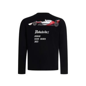 No Bad Vibez F1 2025 LS Tee - Black
