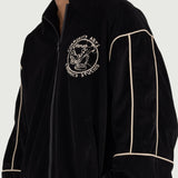 Honor the Gift Piping Track Jacket – Black