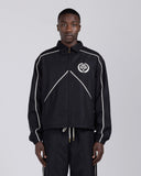 Honor the Gift Honeycomb Track Jacket - Black