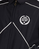 Honor the Gift Honeycomb Track Jacket - Black