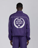 Honor the Gift Honeycomb Ripstop Track Jacket - Purple
