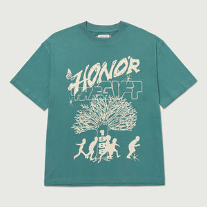 Honor The Gift Family Tree T-Shirt - Green
