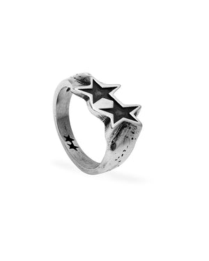 TwoJeys Tilted Icon Ring – Silver