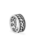 Twojeys 777 Stars Bubble Ring - Silver