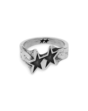 TwoJeys Tilted Icon Ring – Silver