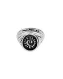 Twojeys Midnight Ring - Silver