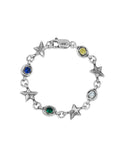 TwoJeys Multicolor Squadra Bracelet – Silver