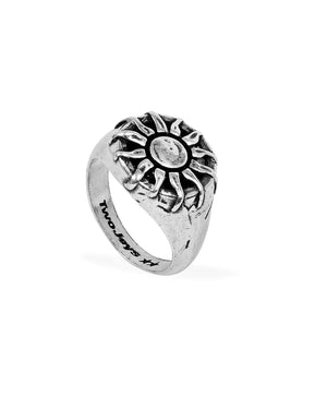 Twojeys Organic Sun Ring - Silver