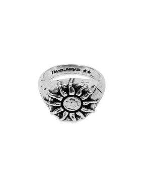 Twojeys Organic Sun Ring - Silver