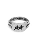 Twojeys Superstar Signet Ring - Silver