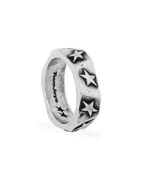 Twojeys Tesselated Ring - Silver