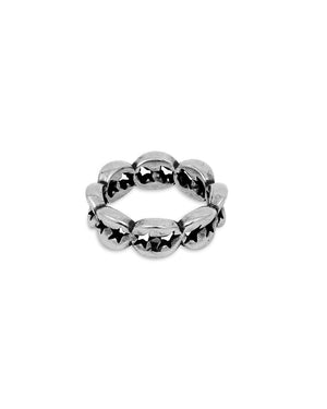 TwoJeys Calabrote Multi Link Ring – Silver