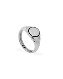 TwoJeys Elliptical Ring – Silver