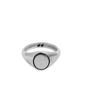 TwoJeys Elliptical Ring – Silver