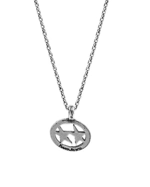 TwoJeys Superstar Necklace - Silver