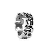 HUF Fuck It Warped Ring - Silver