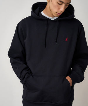 Gramicci One Point Hooded Sweatshirt - Dark Navy