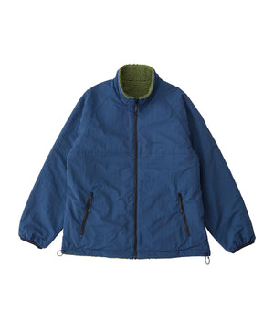 Gramicci Reversible Sherpa Jacket – Olive/Dusty Navy