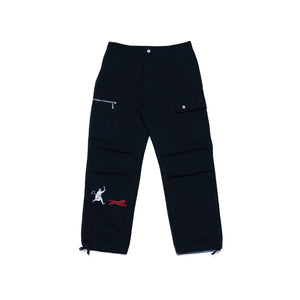 Galag Garage Safari Cargo Pants - Black