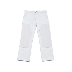 Galag Garage Driver's Double Knee Pants - Off White