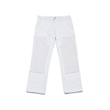 Galag Garage Driver's Double Knee Pants - Off White