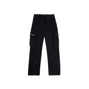 Galag Garage Signature Cargo Pant - Black