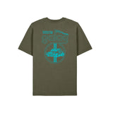 Galag Garage Rally Tee - Olive