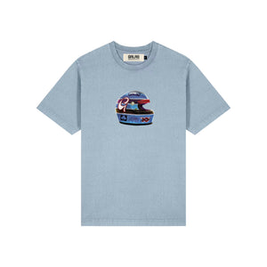 Galag Garage Brain Bucket Tee - Ice Blue