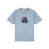 Galag Garage Brain Bucket Tee - Ice Blue