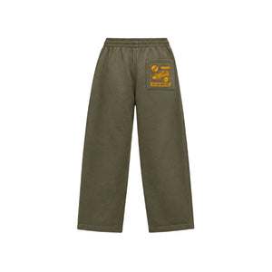 Galag Garage Motor Oil Track Pant - Olive