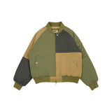 Galag Garage AW26 Patchwork Bomber - Pine