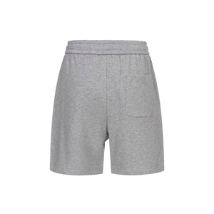 No Bad Vibez Mini Mask Shorts - Ash