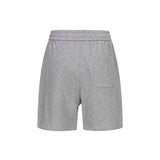No Bad Vibez Mini Mask Shorts - Ash