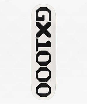 GX1000 OG Logo Grey Skateboard Deck - 8.25