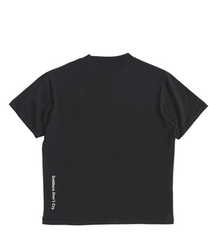 Glokk Company Soldiers Don't Cry T-shirt - Washed Gray