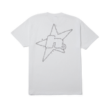HUF H Star Astral SS Tee – White