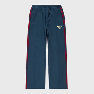 Homme+Femme Relaxed Track Pants – Blue/Burgundy