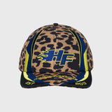 Homme+Femme Blaze Racing Cap – Cheetah/ Navy Blue