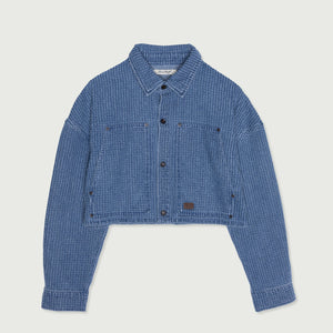 Honor The Gift Inc Cropped Shop Jacket - Blue