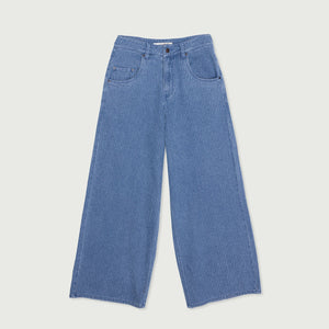 Honor The Gift Inc Wide Leg Pant - Blue
