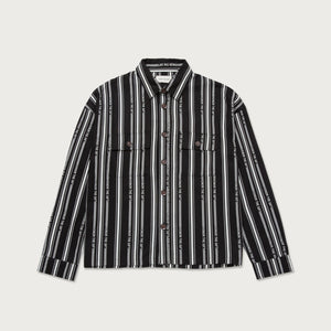Honor The Gift C-Fall Honor Stripe Button up - Black