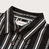Honor The Gift C-Fall Honor Stripe Button up - Black