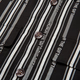 Honor The Gift C-Fall Honor Stripe Button up - Black