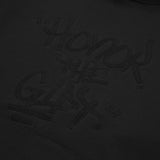 Honor The Gift C-Fall Script Embroidered Hoodie - Black