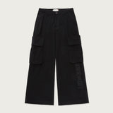 Honor The Gift A-Spring Wide Leg Cargo - Black