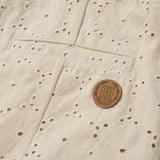 Honor the Gift A-Spring Legacy Eyelet Short - Bone