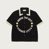 Honor The Gift A-Spring Tradition Ss Snap up - Black